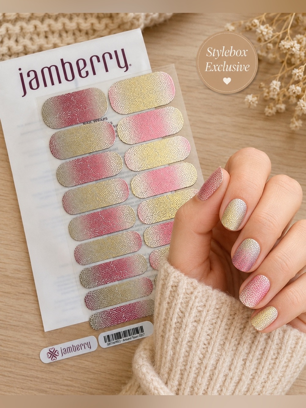 Jamberry Nail Wraps: Around Town | Stylebox Exclusive | Buy 3 Get 1 Free